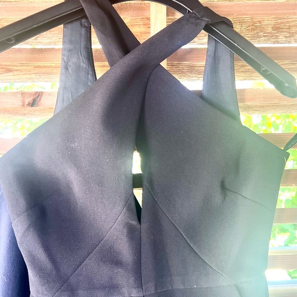 BCBG Generation CATSUIT Jumpsuit Open Back Cat Suit Pockets - Picture 3 of 12